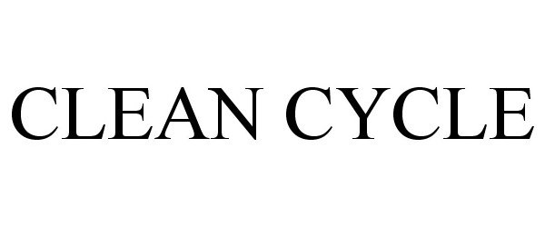  CLEAN CYCLE