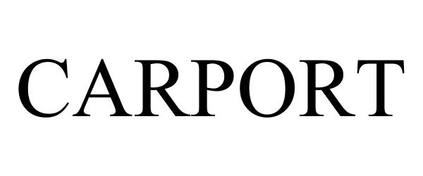 Trademark Logo CARPORT