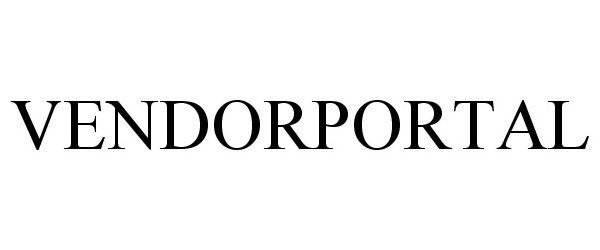 Trademark Logo VENDORPORTAL