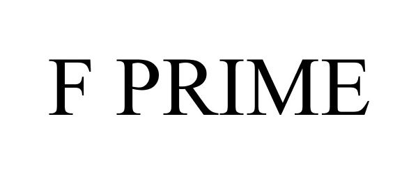 Trademark Logo F PRIME