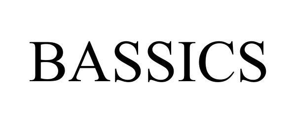Trademark Logo BASSICS
