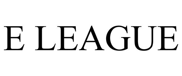 Trademark Logo E LEAGUE