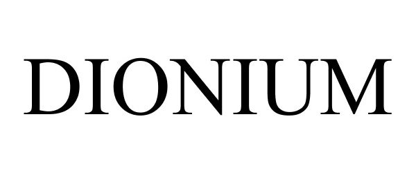 Trademark Logo DIONIUM