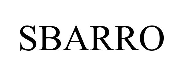 Trademark Logo SBARRO