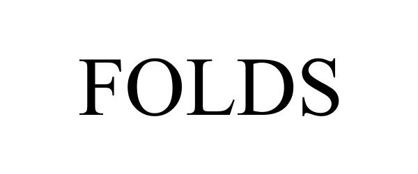 Trademark Logo FOLDS