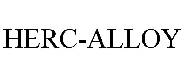 Trademark Logo HERC-ALLOY