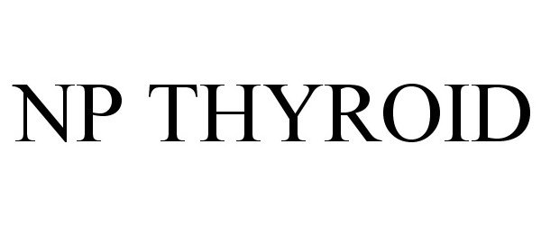 Trademark Logo NP THYROID