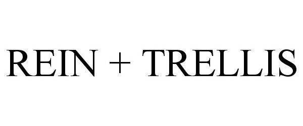 Trademark Logo REIN + TRELLIS