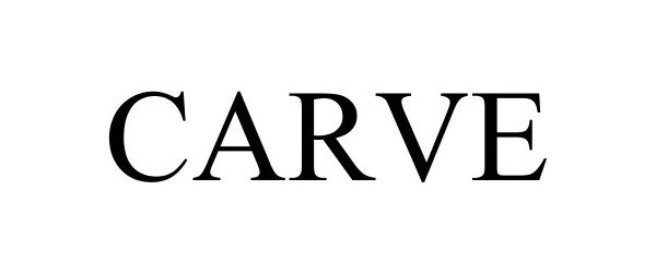 Trademark Logo CARVE