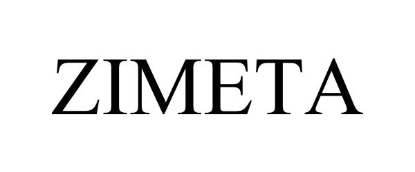 Trademark Logo ZIMETA