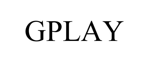 Trademark Logo GPLAY
