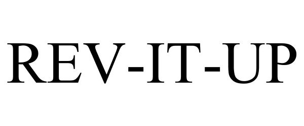 Trademark Logo REV-IT-UP