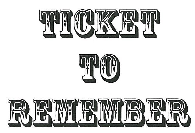  TICKET TO REMEMBER POST GAME SOUVENIR TICKET