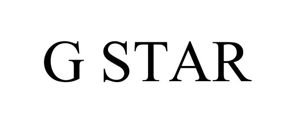 Trademark Logo G STAR