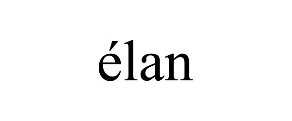 Trademark Logo ÉLAN