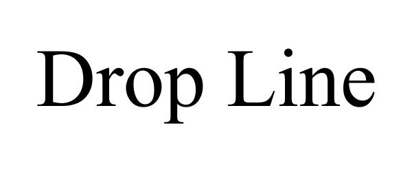 Trademark Logo DROP LINE