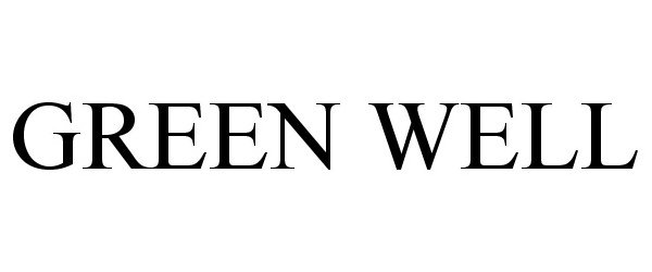 Trademark Logo GREEN WELL