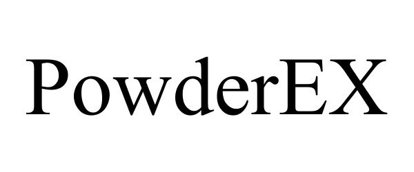 Trademark Logo POWDEREX