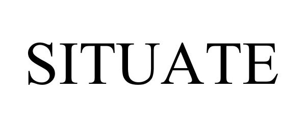Trademark Logo SITUATE