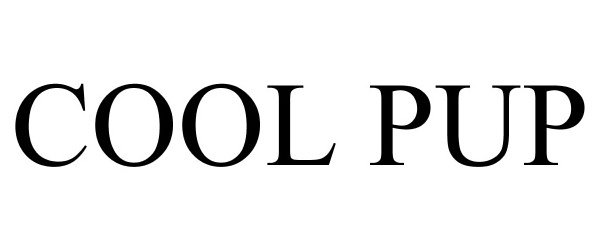 Trademark Logo COOL PUP