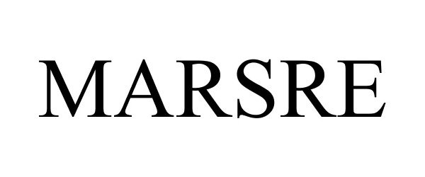 Trademark Logo MARSRE