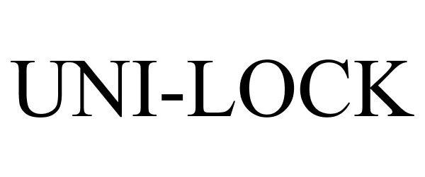 Trademark Logo UNI-LOCK