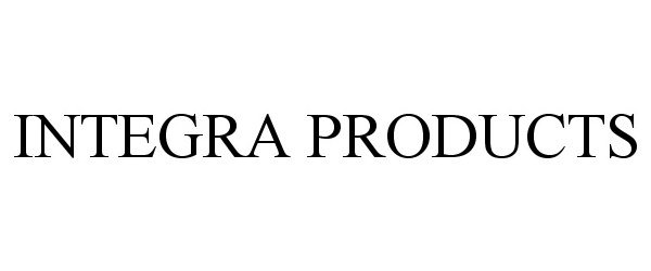  INTEGRA PRODUCTS