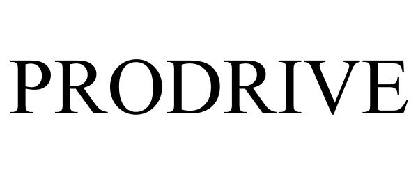 Trademark Logo PRODRIVE