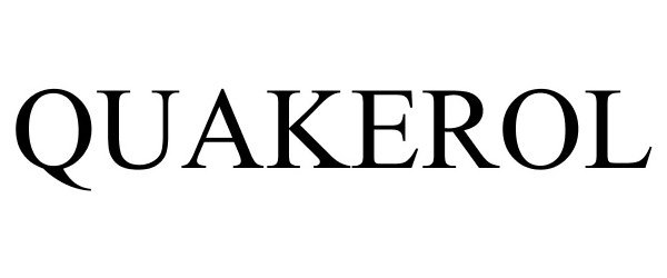 Trademark Logo QUAKEROL