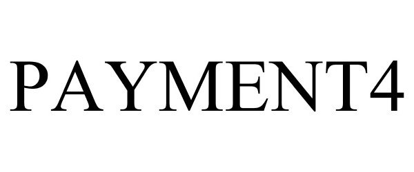 Trademark Logo PAYMENT4