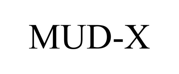 Trademark Logo MUD-X