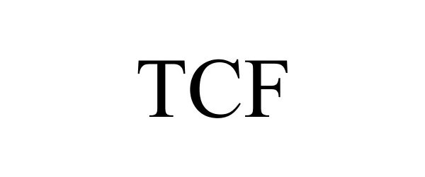 Trademark Logo TCF