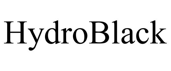 Trademark Logo HYDROBLACK
