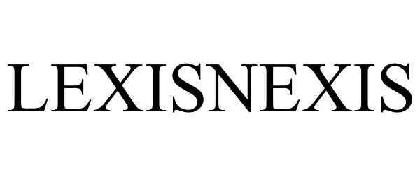 Trademark Logo LEXISNEXIS