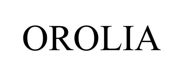 Trademark Logo OROLIA