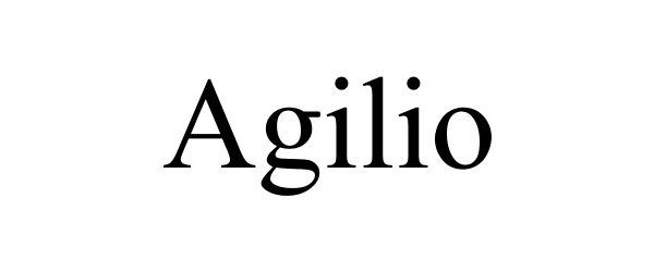 Trademark Logo AGILIO