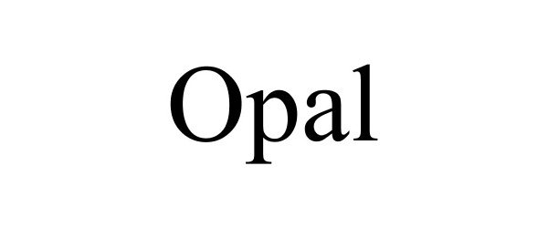 Trademark Logo OPAL