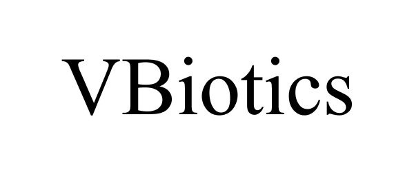 Trademark Logo VBIOTICS