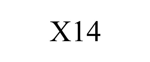 Trademark Logo X-14