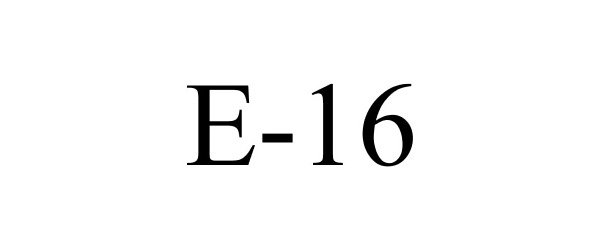  E-16