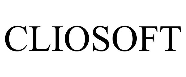 Trademark Logo CLIOSOFT