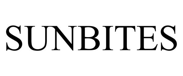 Trademark Logo SUNBITES