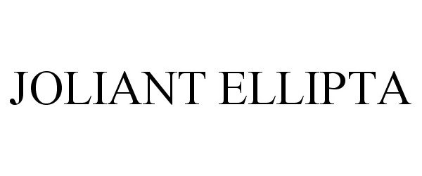 Trademark Logo JOLIANT ELLIPTA