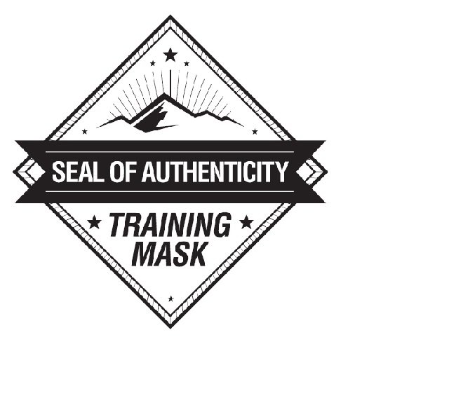 Trademark Logo TRAINING MASK SEAL OF AUTHENTICITY