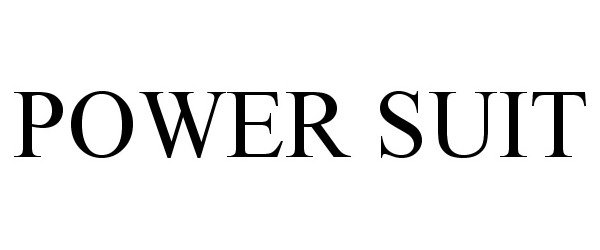 Trademark Logo POWER SUIT