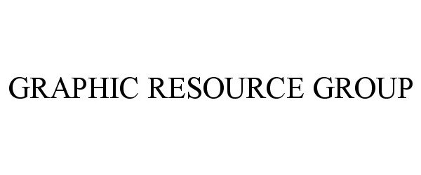  GRAPHIC RESOURCE GROUP