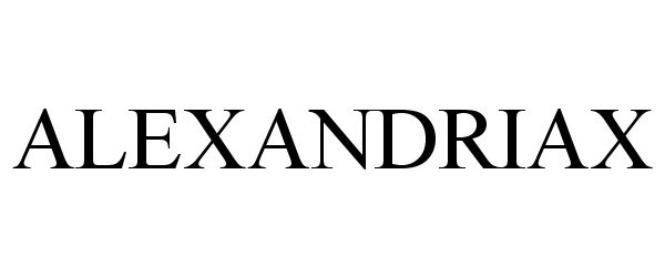 Trademark Logo ALEXANDRIAX