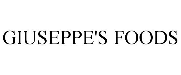  GIUSEPPE'S FOODS