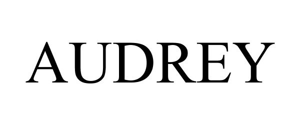 Trademark Logo AUDREY
