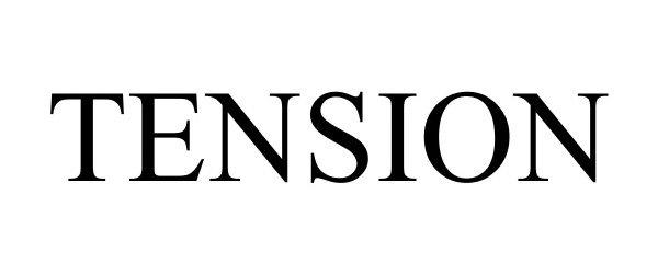 Trademark Logo TENSION